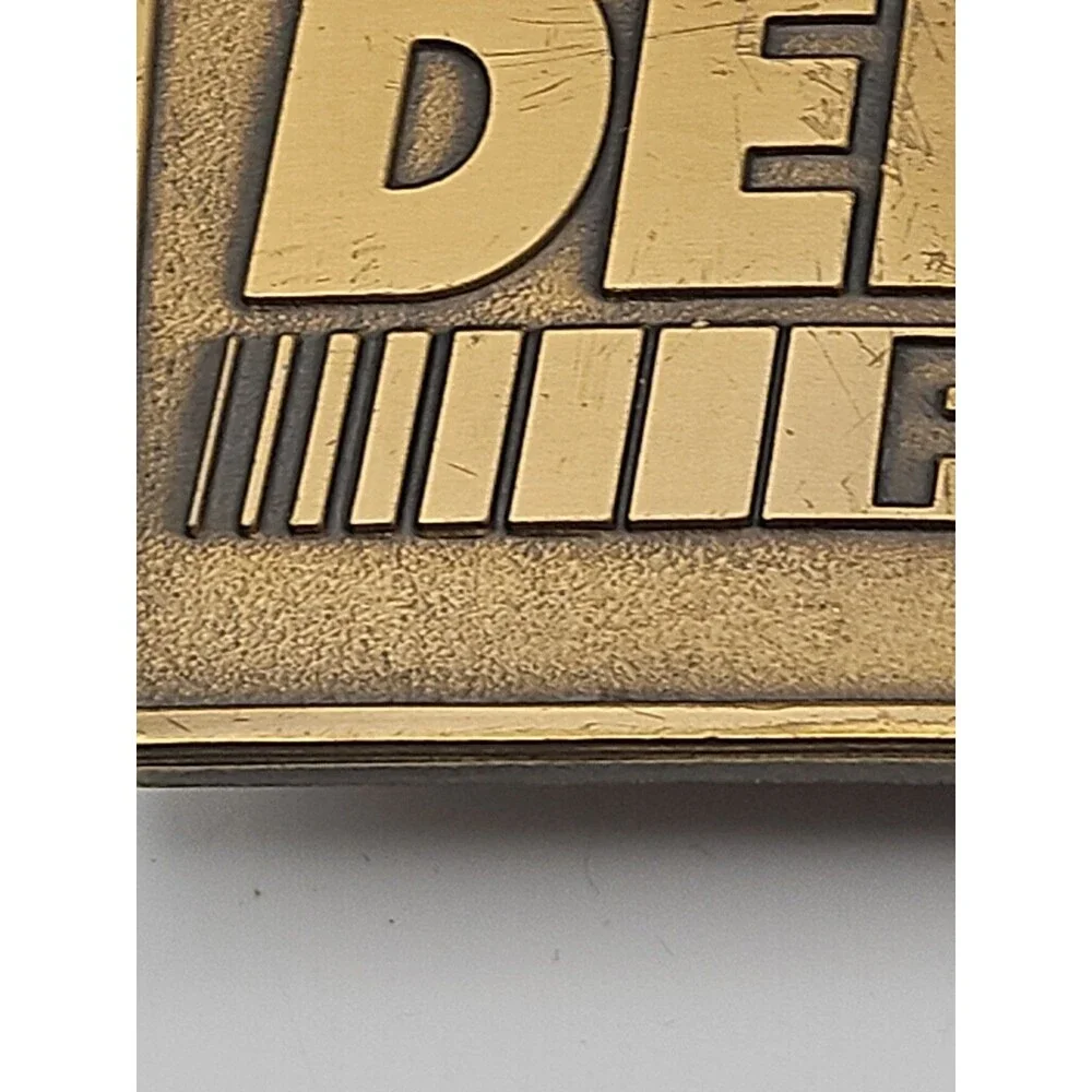 Vintage 1994 John Deere Power Belt Buckle Expo '94 New Orleans